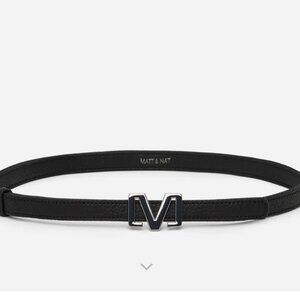 Stylish Vegan Leather Belt - Matt & Nat - Size Small